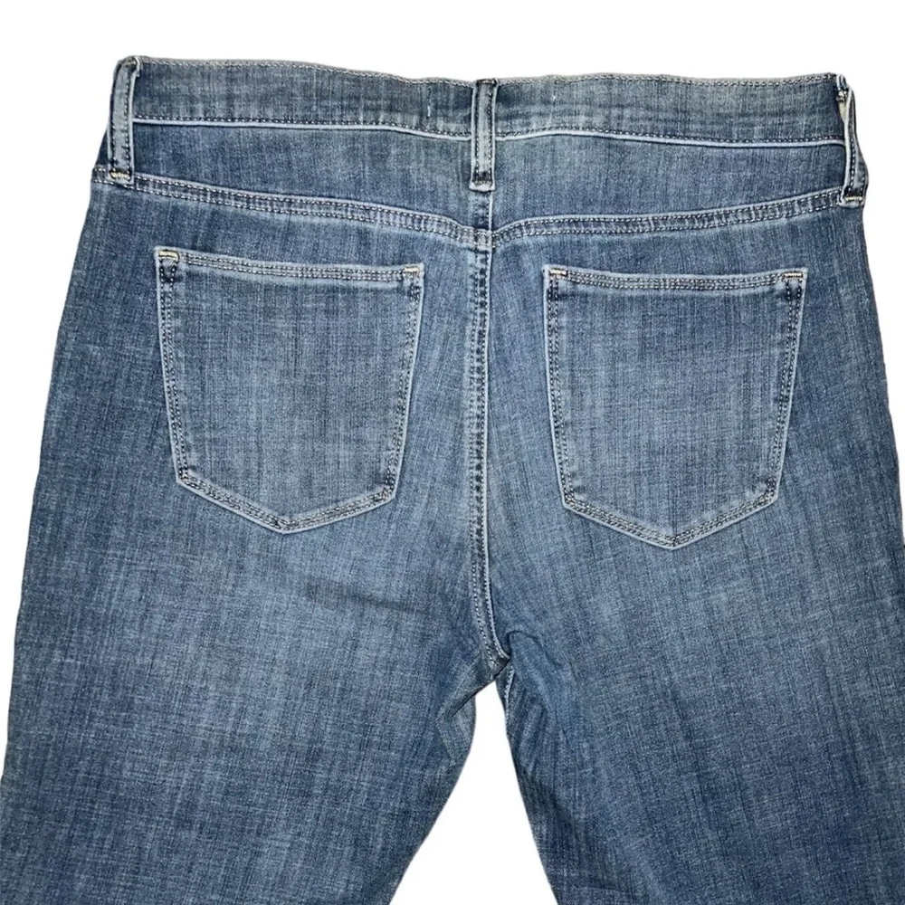 Gap 1969 Womens Size 30R True Skinny Distressed Blue Jeans
